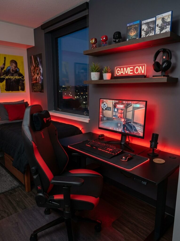 Aesthetic Boy Dorm Room Ideas