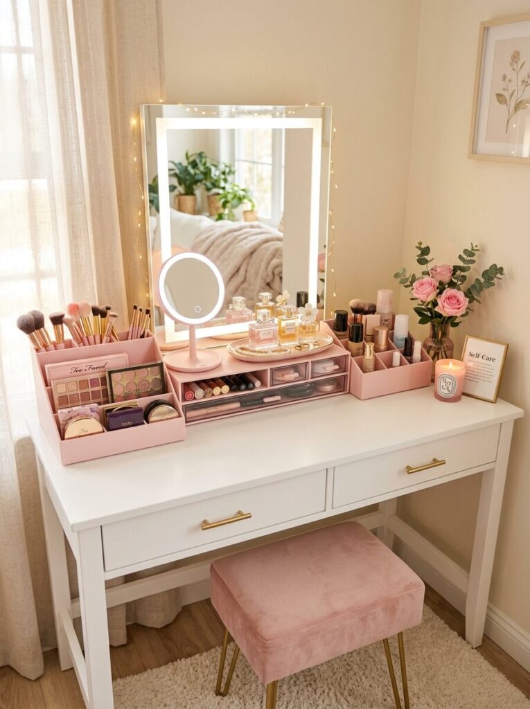 Pink and White Room Ideas
