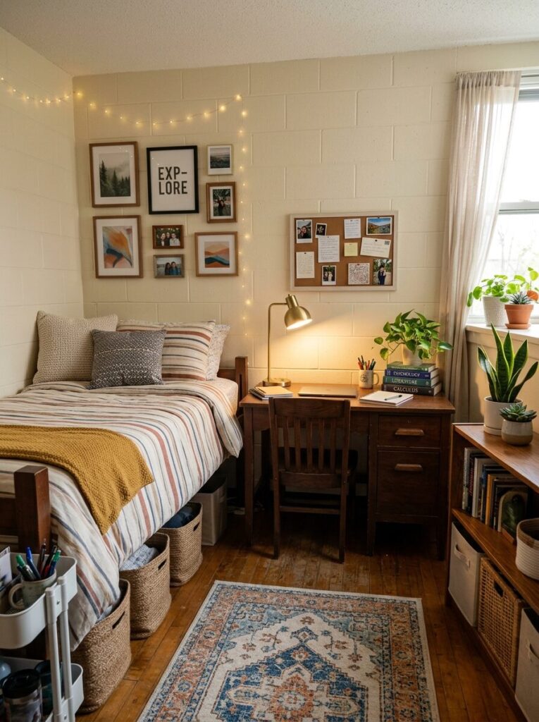 Aesthetic Boy Dorm Room Ideas