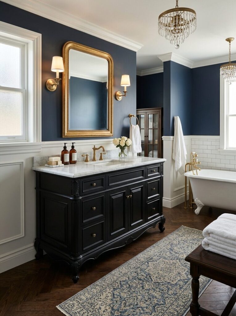 Black Vanity Bathroom Ideas