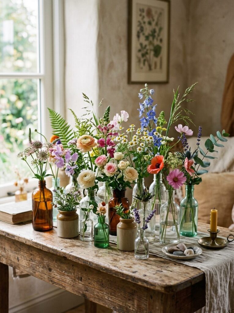 DIY Flower Home Decoration Ideas