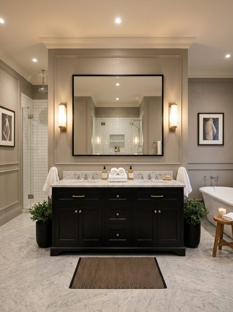 Black Vanity Bathroom Ideas