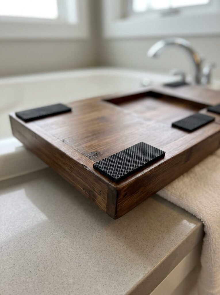 DIY Bathtub Tray Ideas