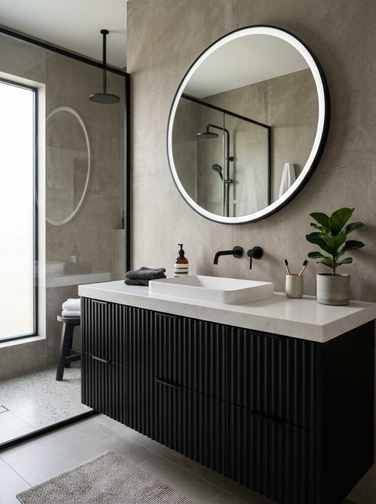 Black Vanity Bathroom Ideas