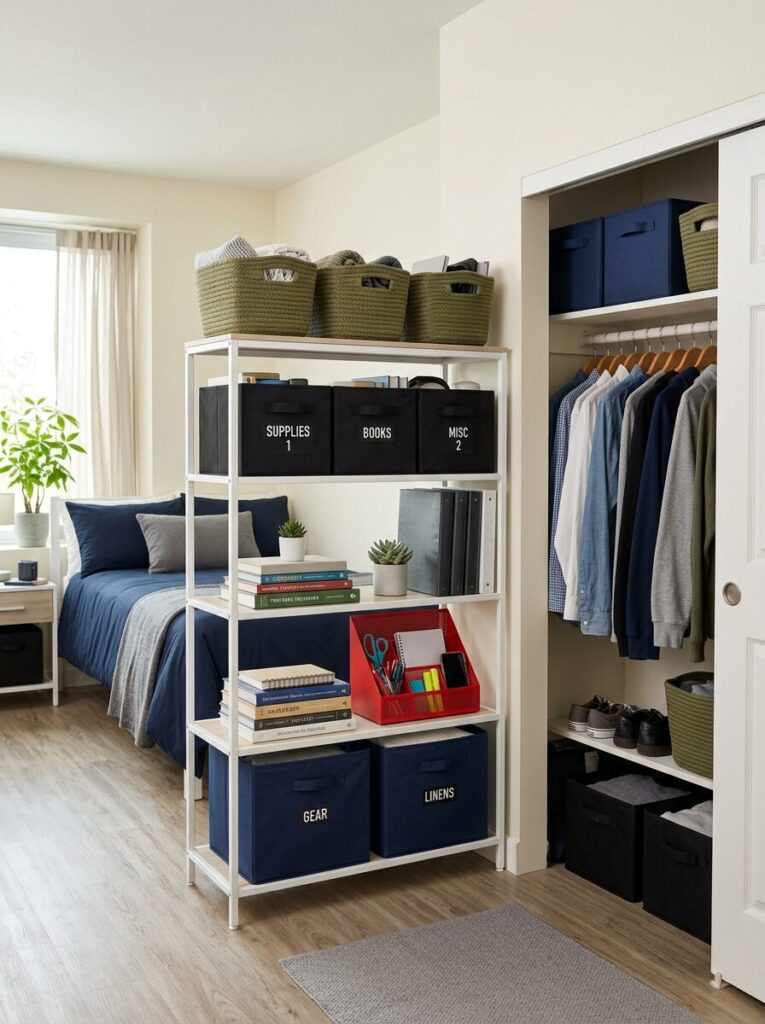 Aesthetic Boy Dorm Room Ideas