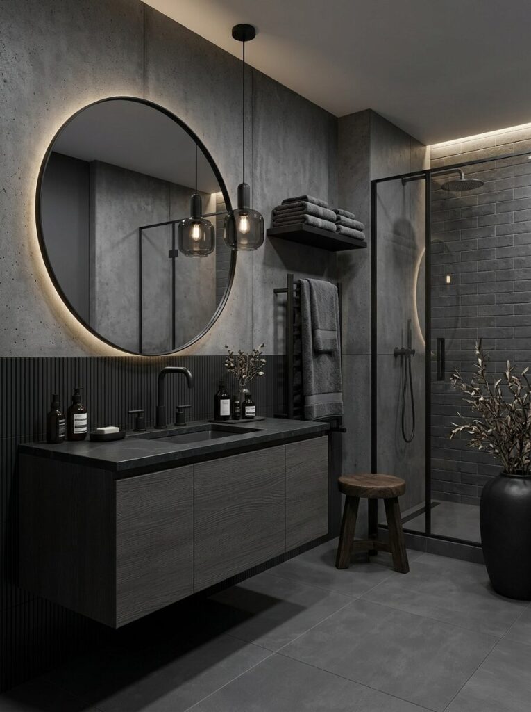 Black Vanity Bathroom Ideas