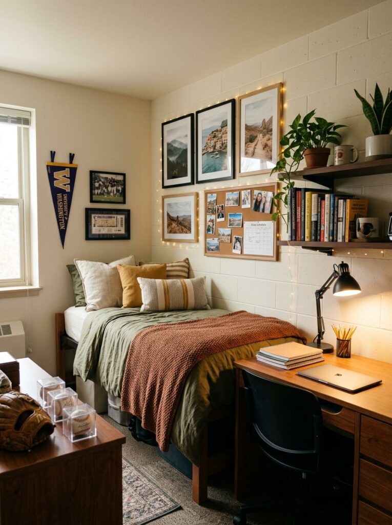 Aesthetic Boy Dorm Room Ideas