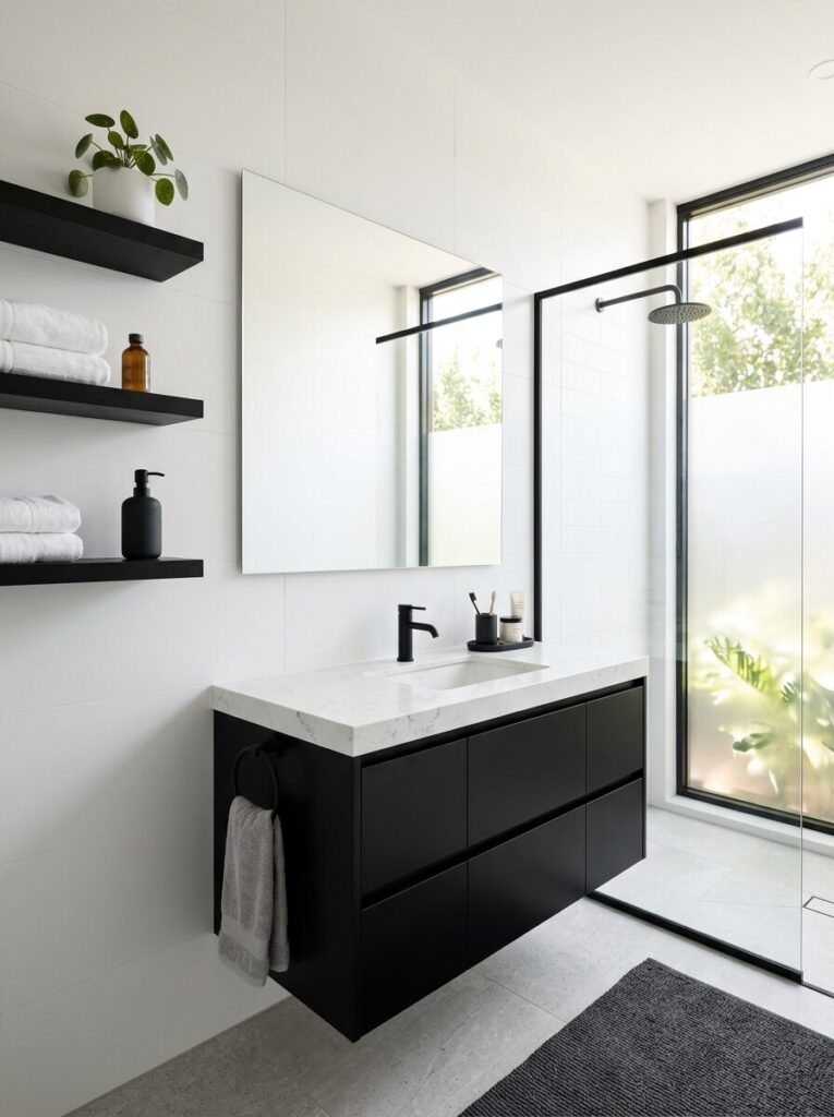 Black Vanity Bathroom Ideas