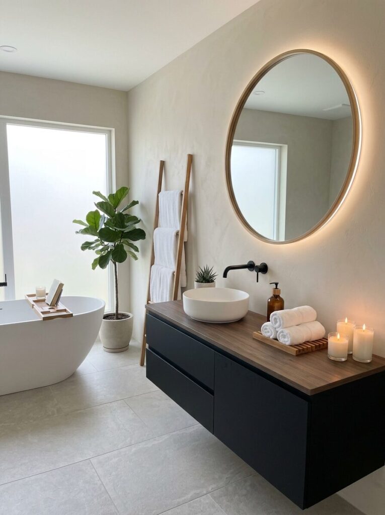 Black Vanity Bathroom Ideas