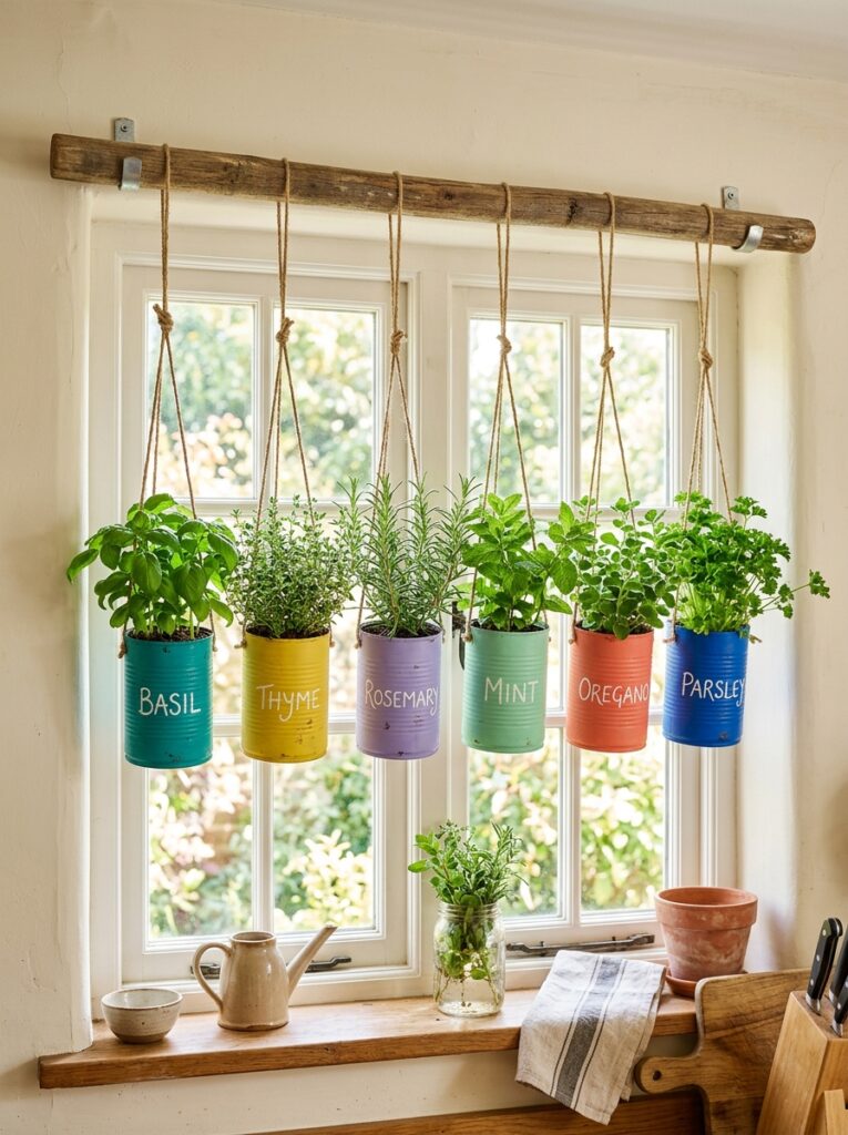 Hanging Herb Garden Ideas