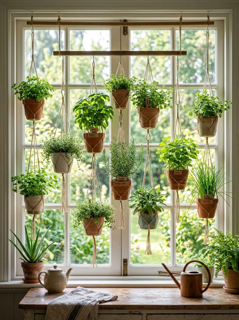Hanging Herb Garden Ideas
