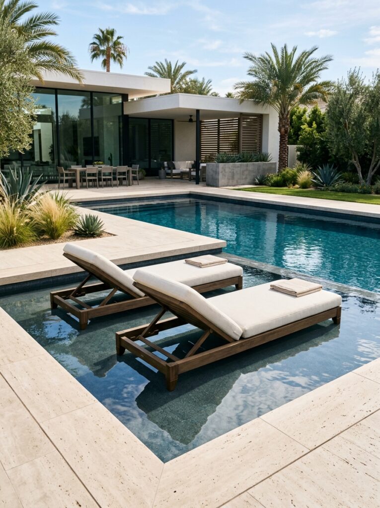 Modern Rectangle Pool Ideas
