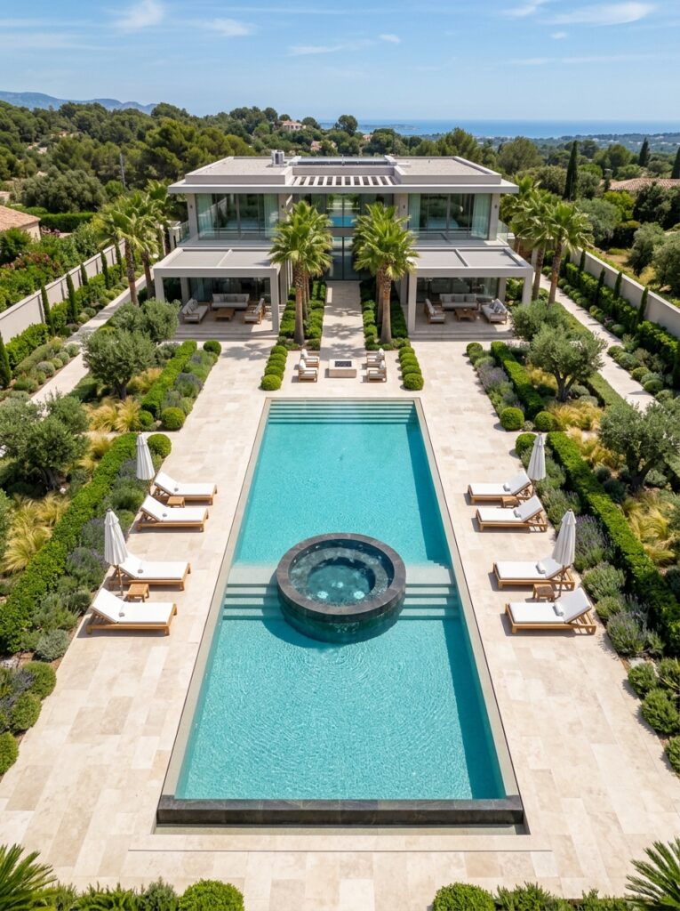Modern Rectangle Pool Ideas