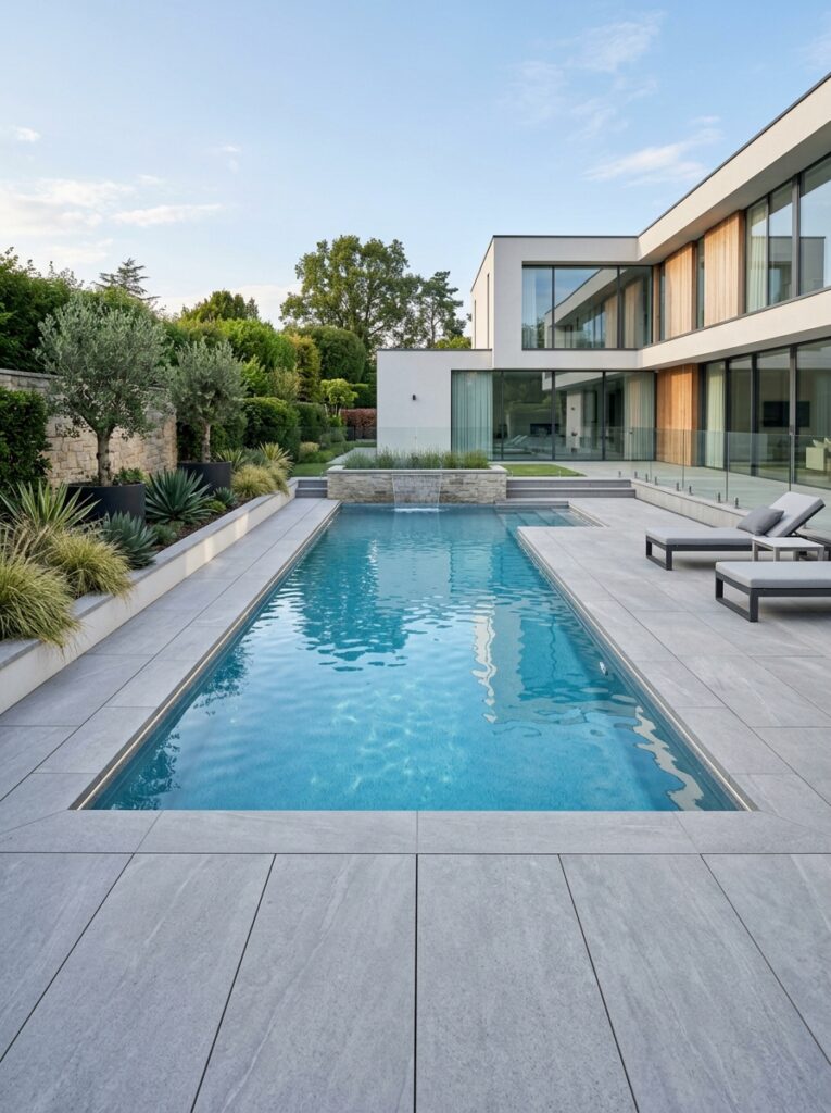 Modern Rectangle Pool Ideas