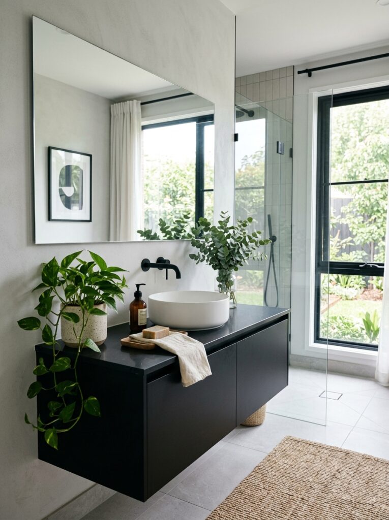 Black Vanity Bathroom Ideas