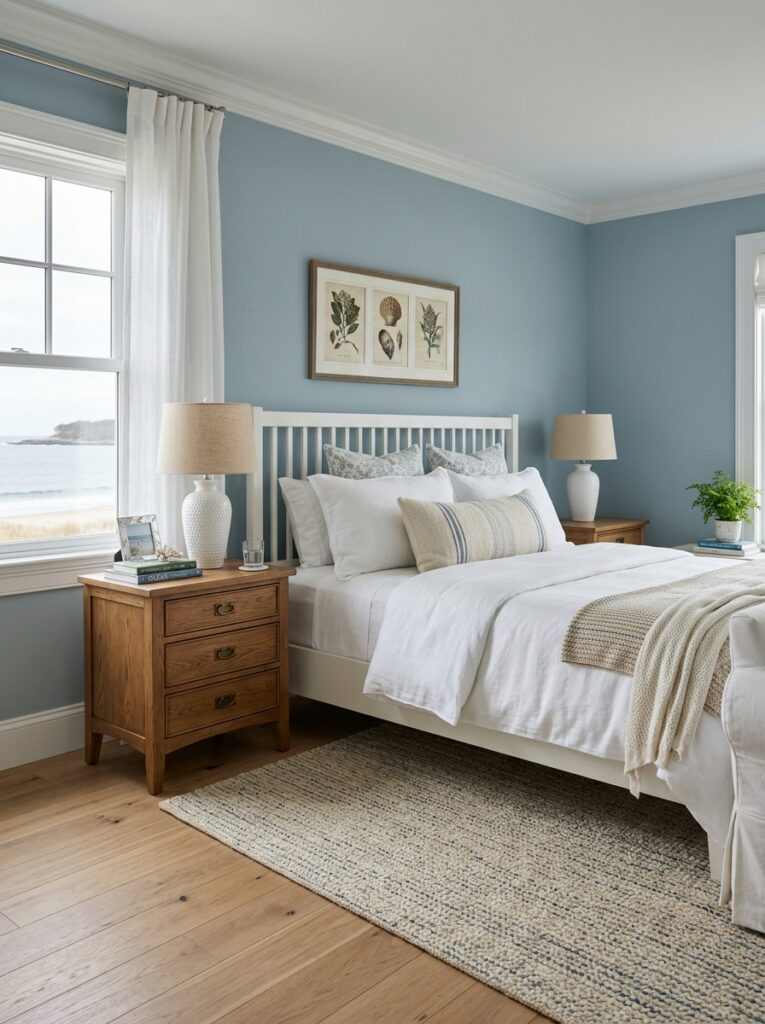 Nancy Meyers Blue Bedroom