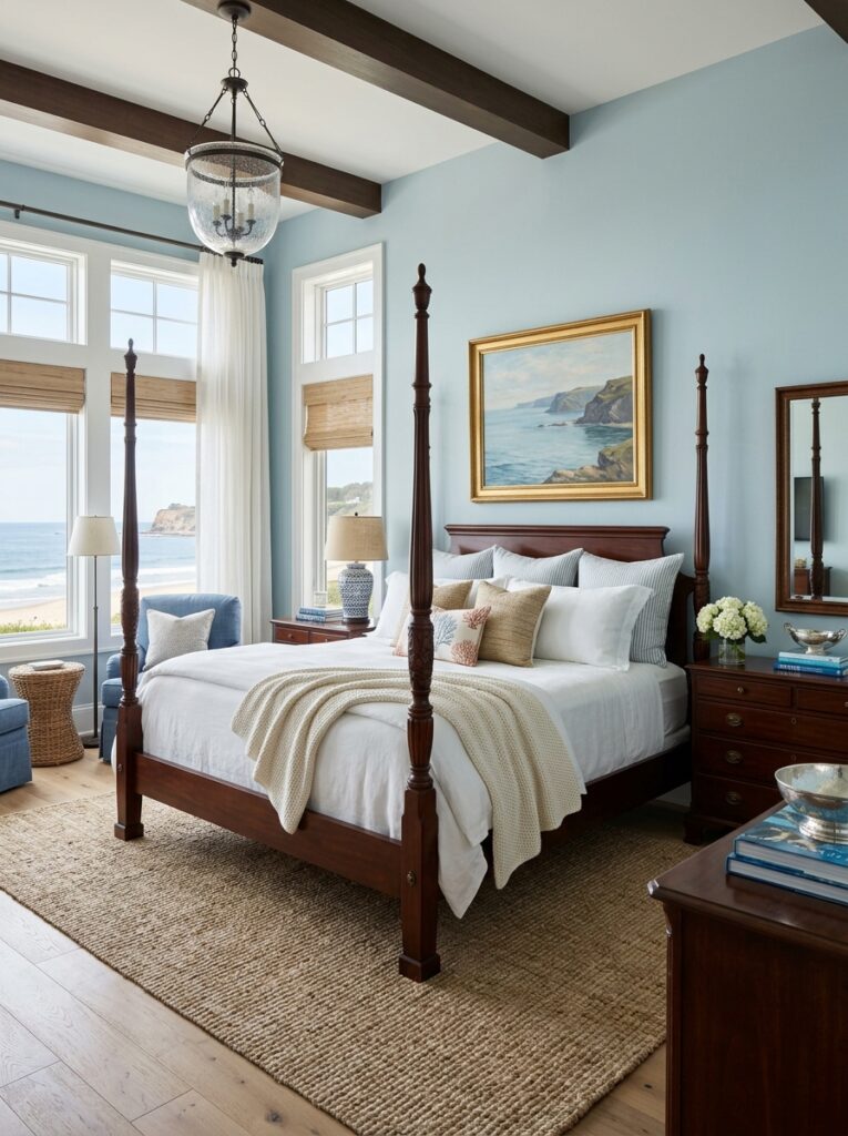 Nancy Meyers Blue Bedroom