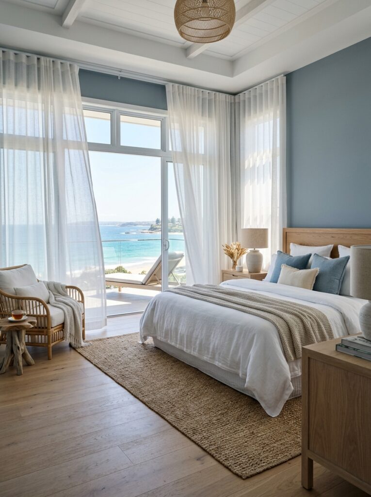 Nancy Meyers Blue Bedroom