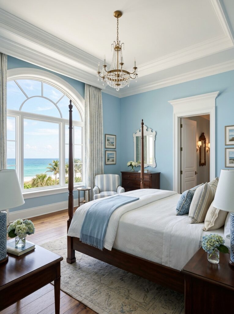 Nancy Meyers Blue Bedroom