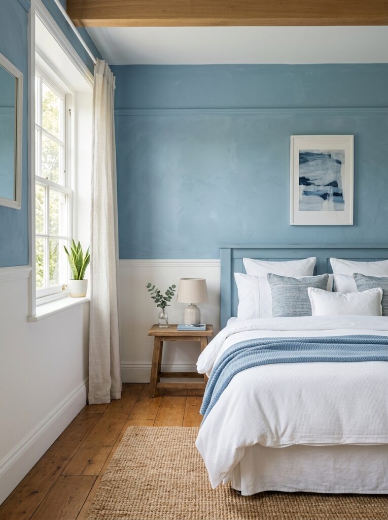 Nancy Meyers Blue Bedroom