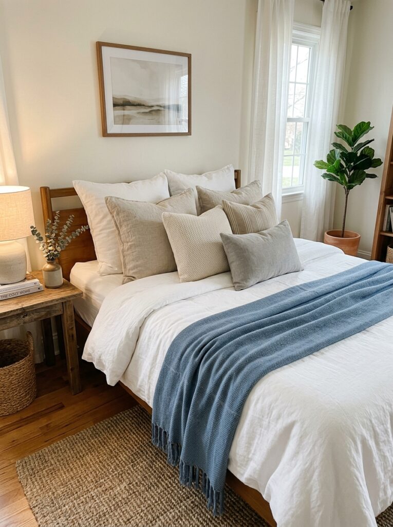 Nancy Meyers Blue Bedroom