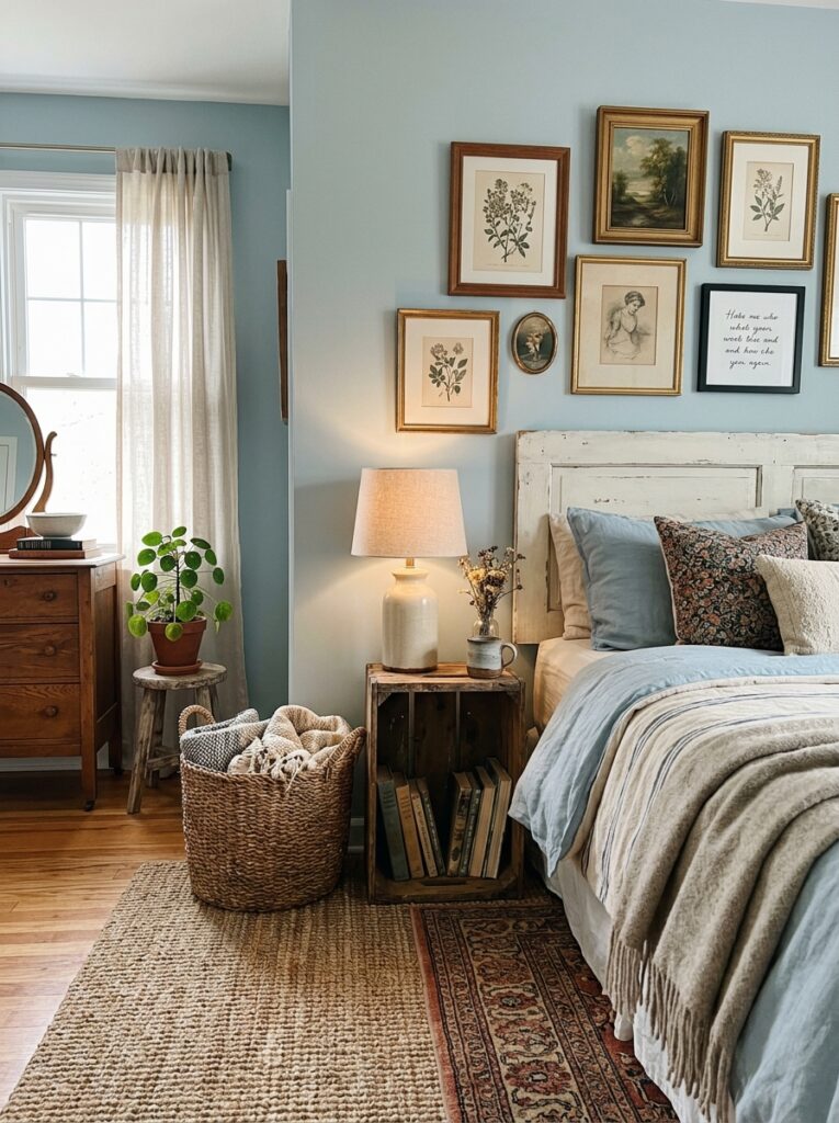 Nancy Meyers Blue Bedroom