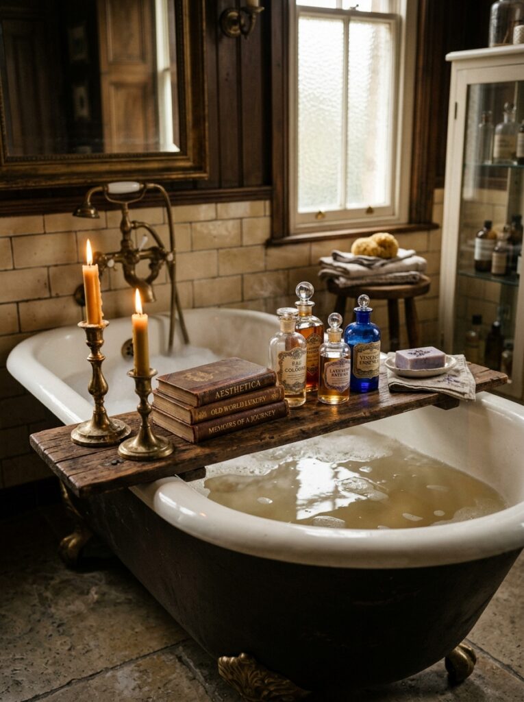 Wooden Bathtub Tray Ideas