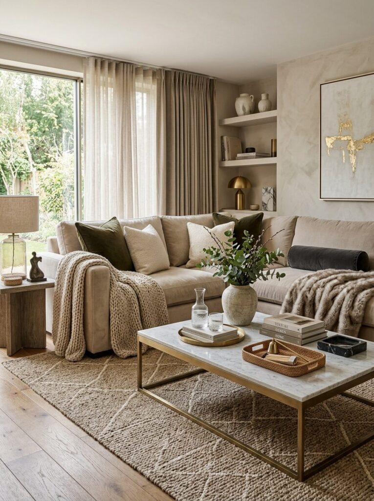 Glam Living Room Decor Ideas