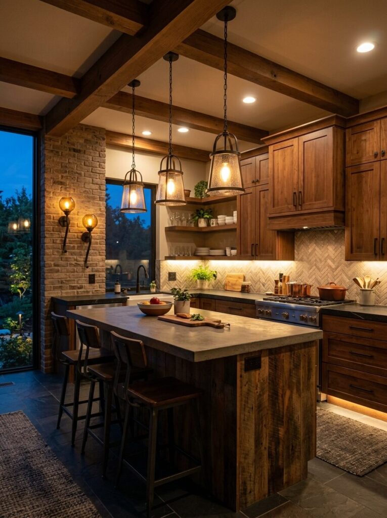 Rustic Modern Kitchen Ideas