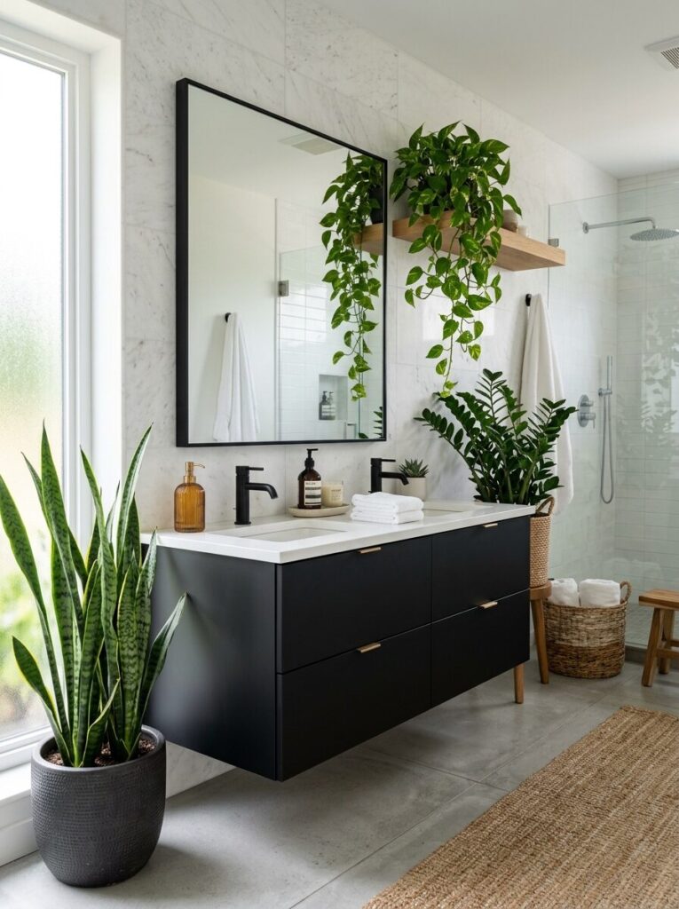 Black Vanity Bathroom Ideas