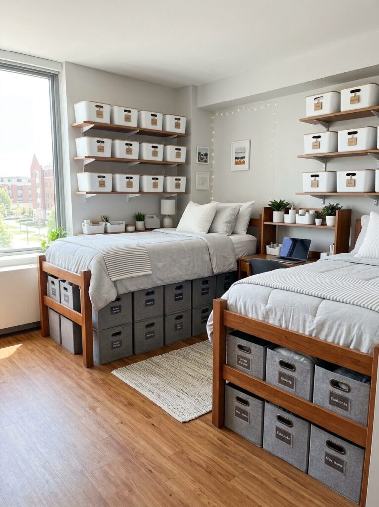 Triple Dorm Room Ideas