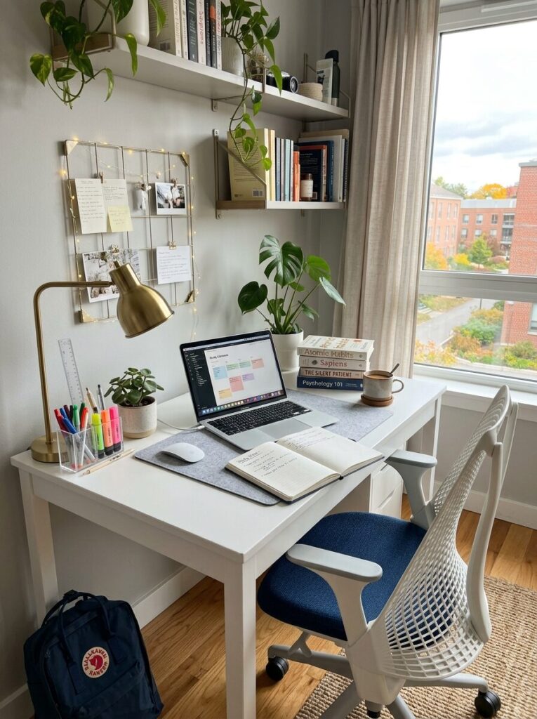 Blue Dorm Room Ideas for Girls College