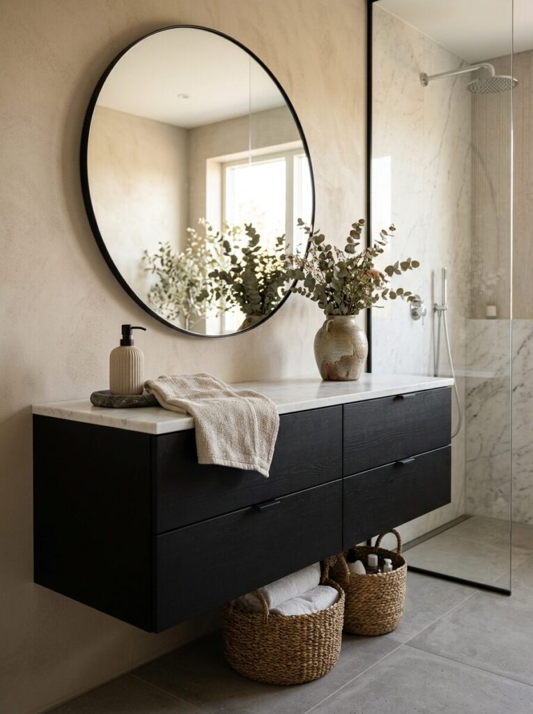 Black Vanity Bathroom Ideas