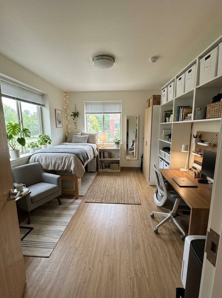 Triple Dorm Room Ideas