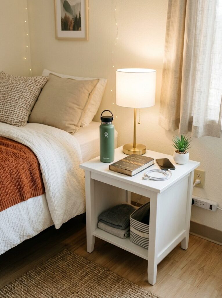 Blue and White Dorm Room Ideas
