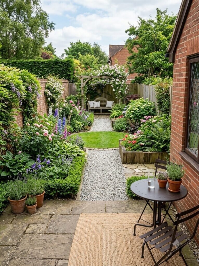 Garden Designs for Long Narrow Gardens