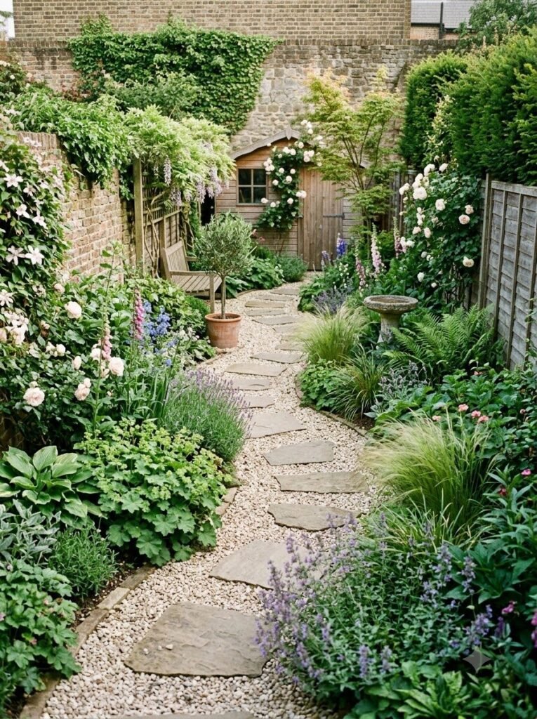 Garden Designs for Long Narrow Gardens