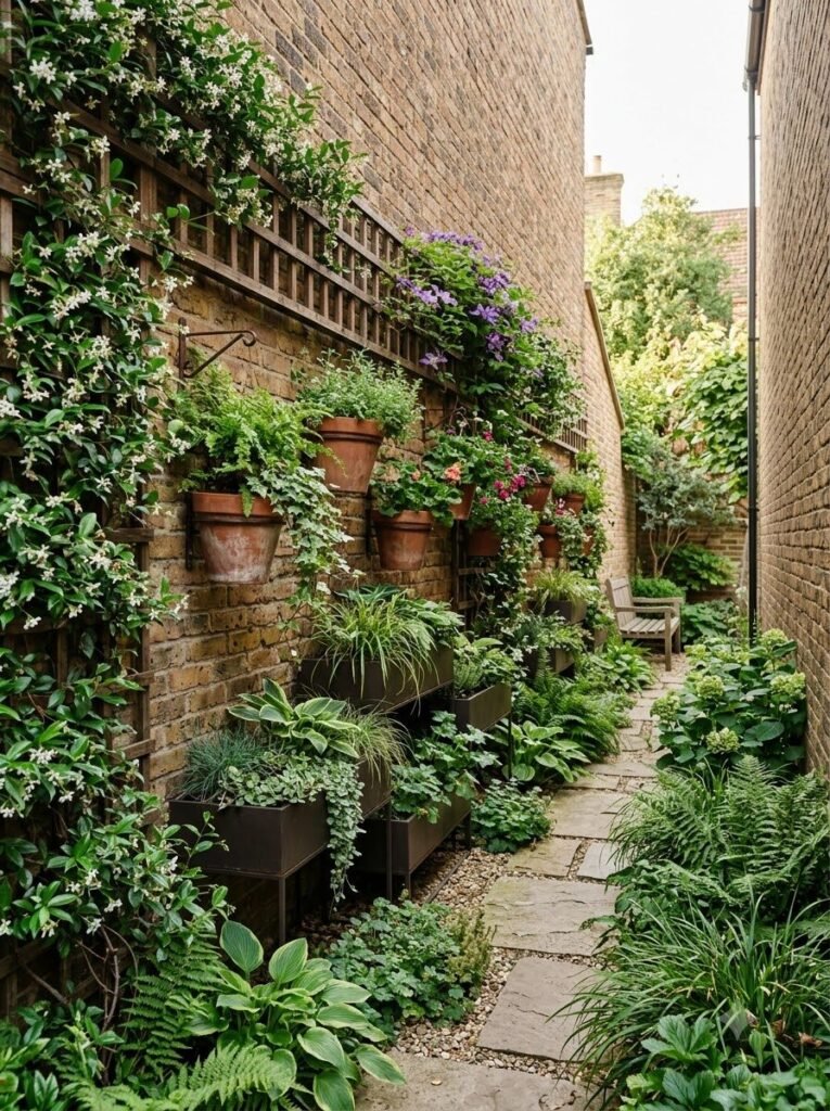 Garden Designs for Long Narrow Gardens