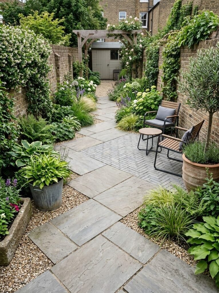 Garden Designs for Long Narrow Gardens