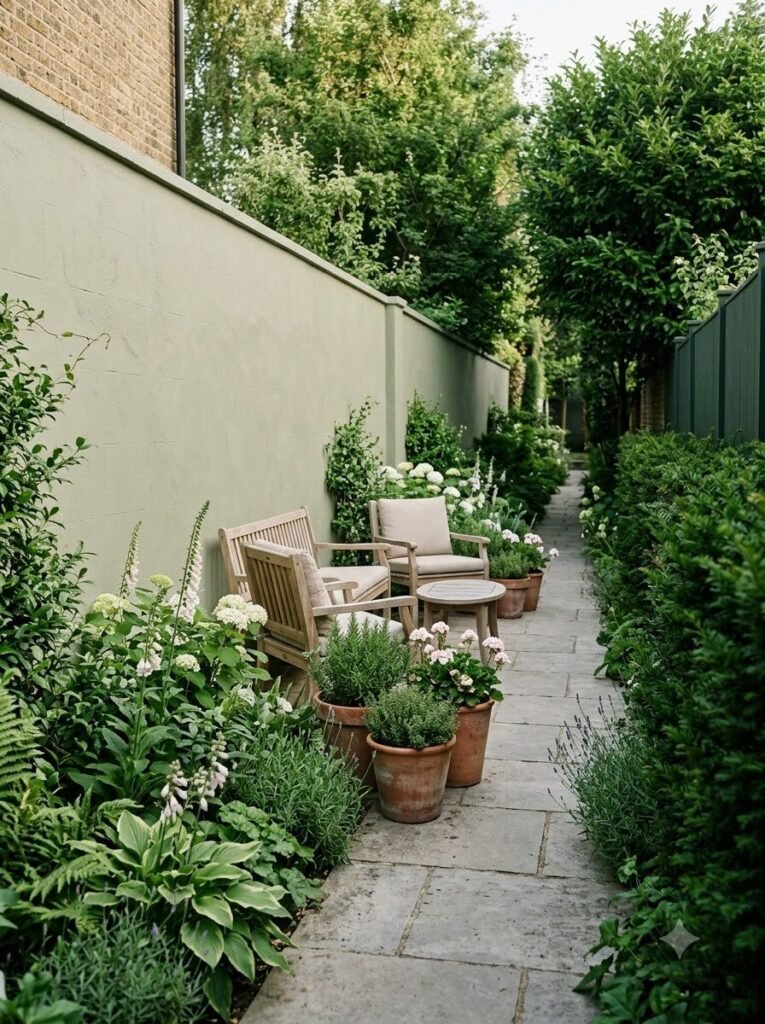 Garden Designs for Long Narrow Gardens