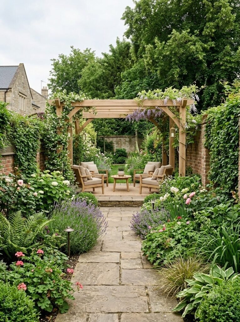Garden Designs for Long Narrow Gardens
