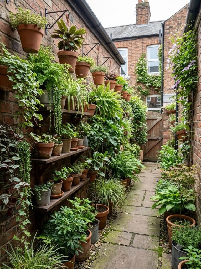Small Narrow Garden Designs 