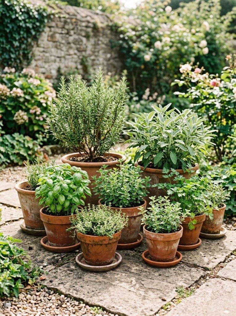 DIY Outdoor Herb Garden Ideas
