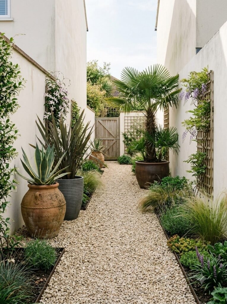 Small Narrow Garden Designs 