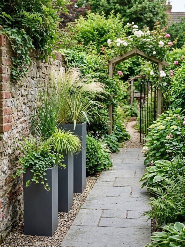 Small Narrow Garden Designs 