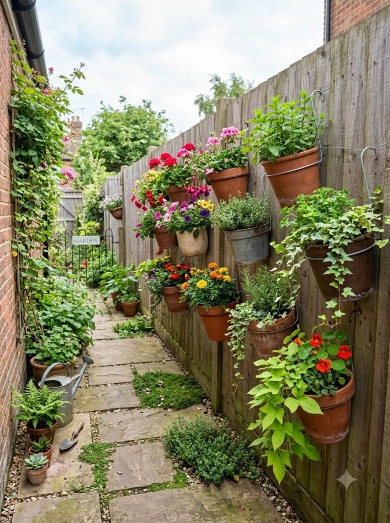 Small Narrow Garden Designs 