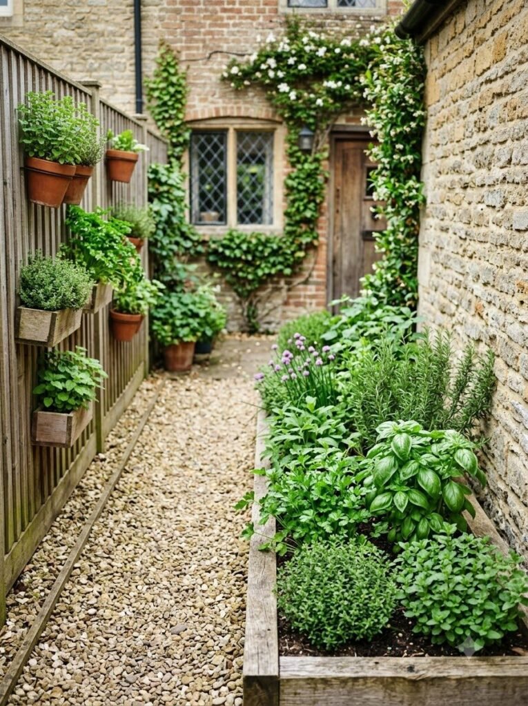 Small Narrow Garden Designs 