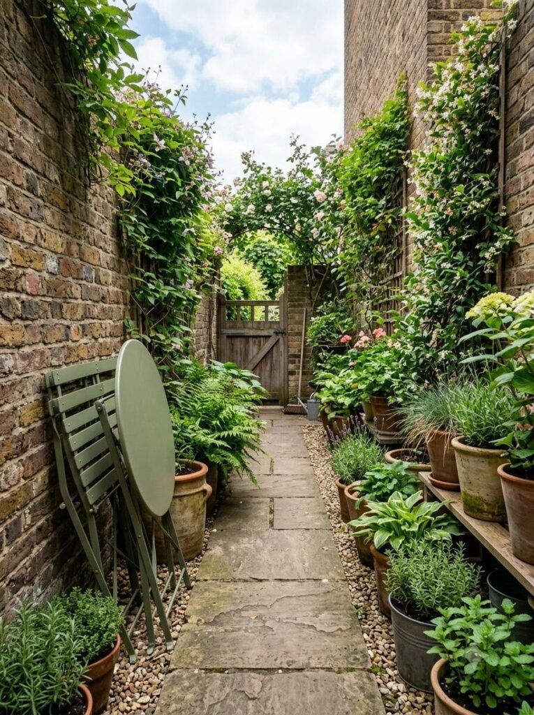 Small Narrow Garden Designs 