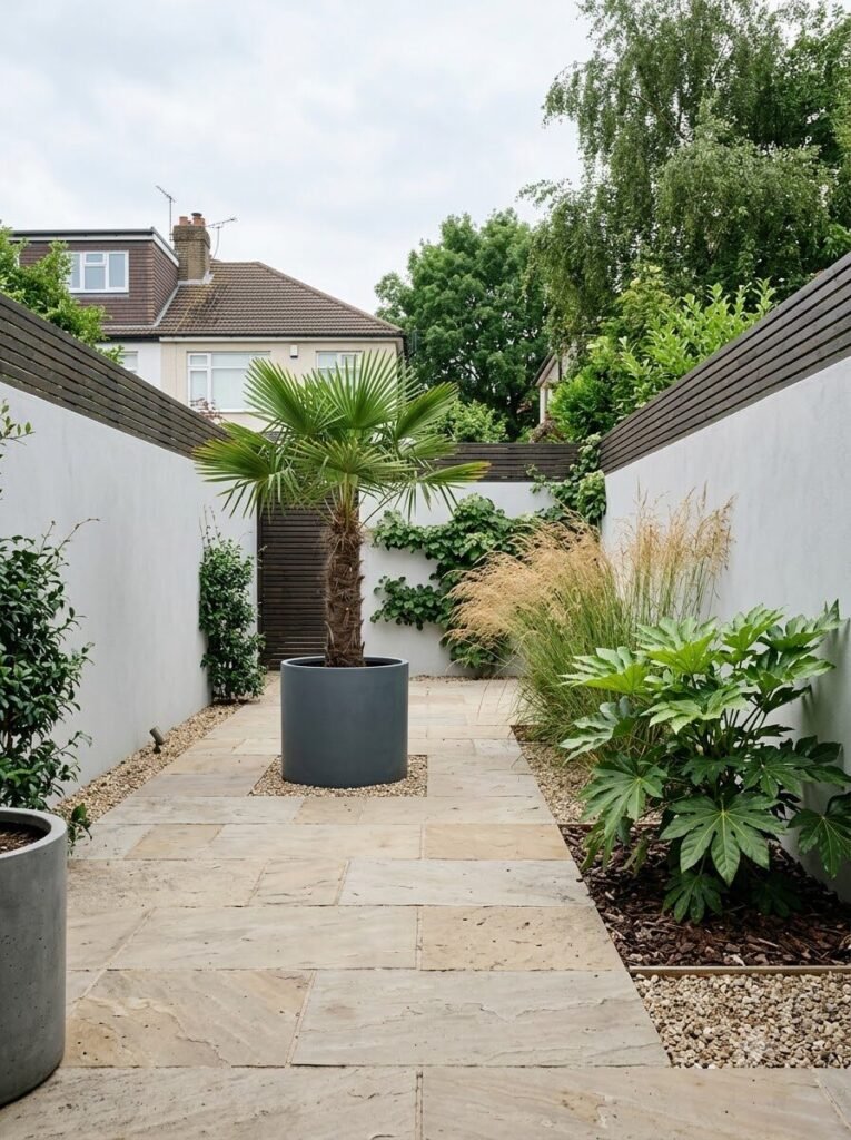 Small Narrow Garden Designs 