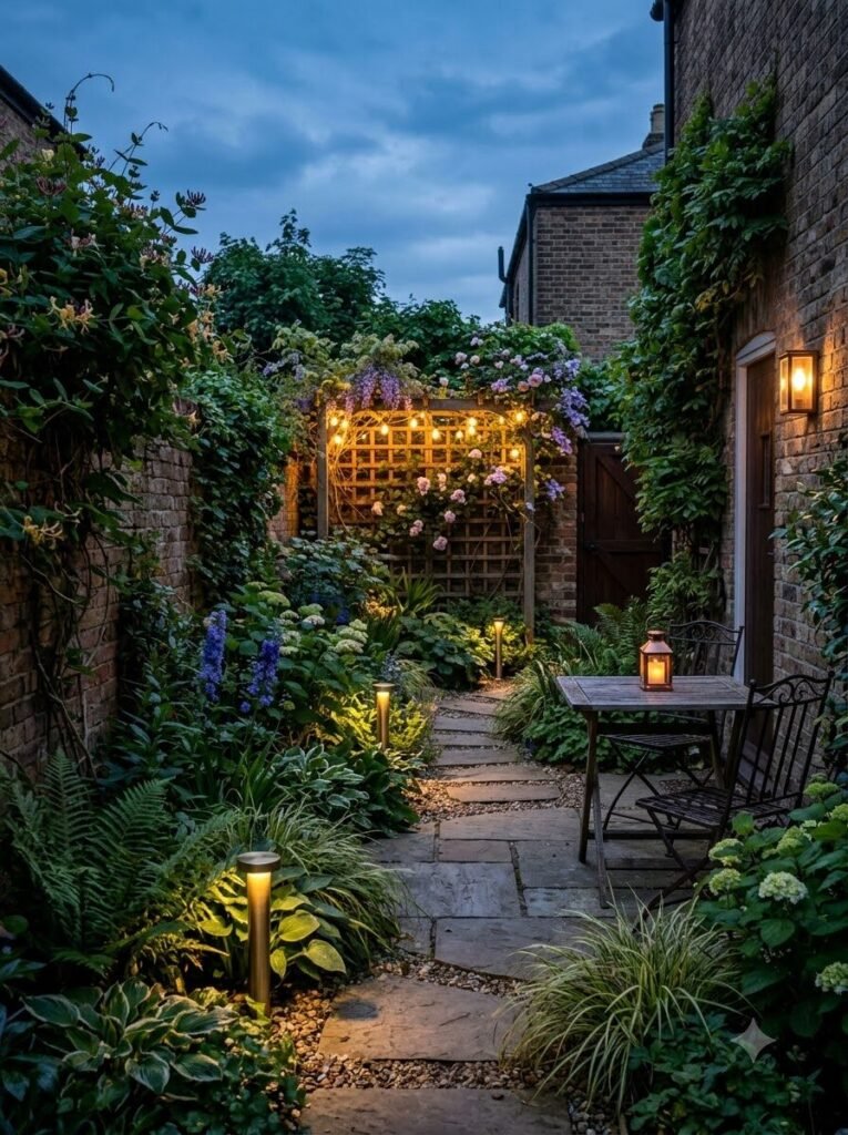 Small Narrow Garden Designs 